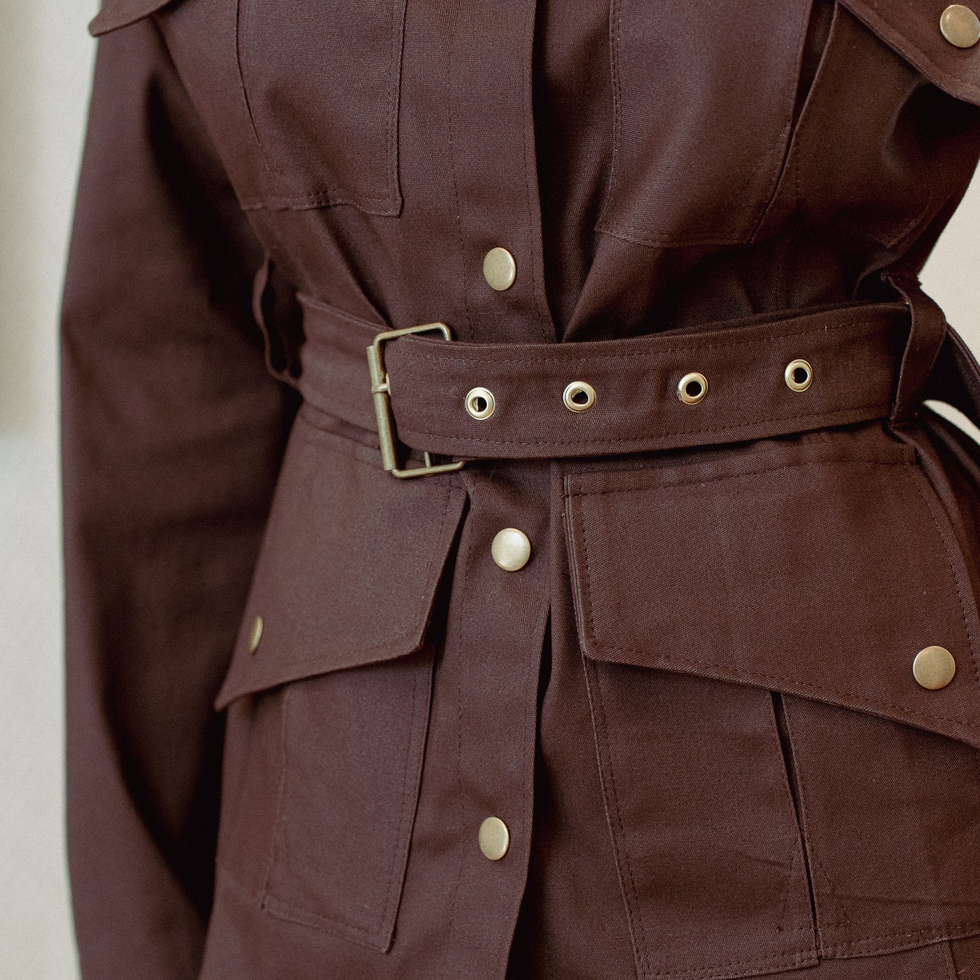 Field Jacket in Walnut