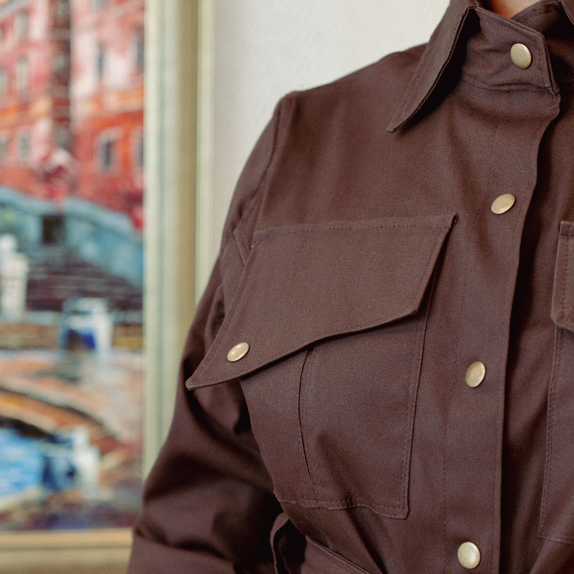 Field Jacket in Walnut