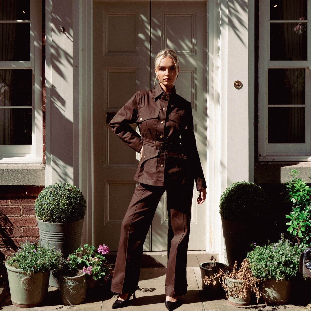 Field Trousers in Walnut