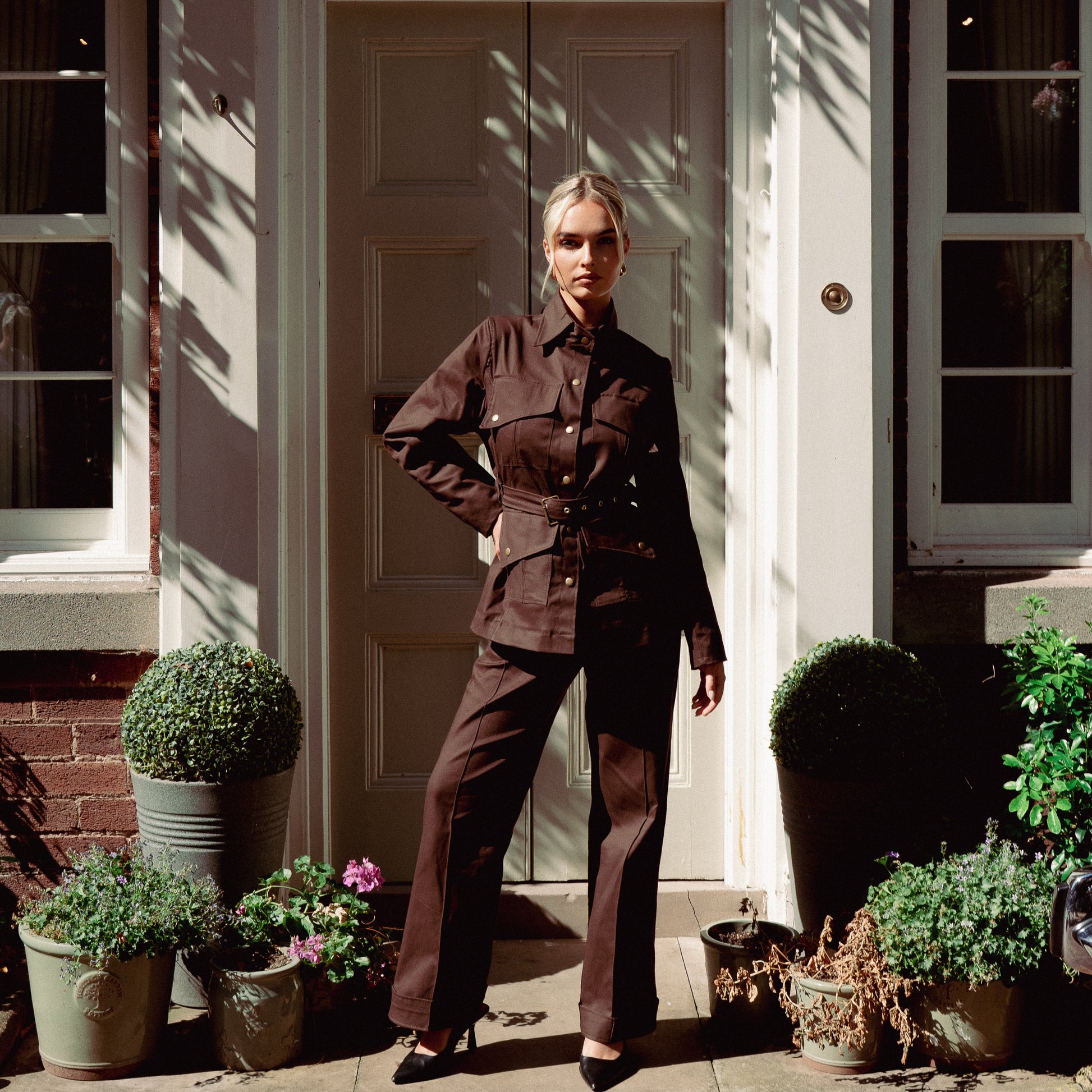 Field Trousers in Walnut