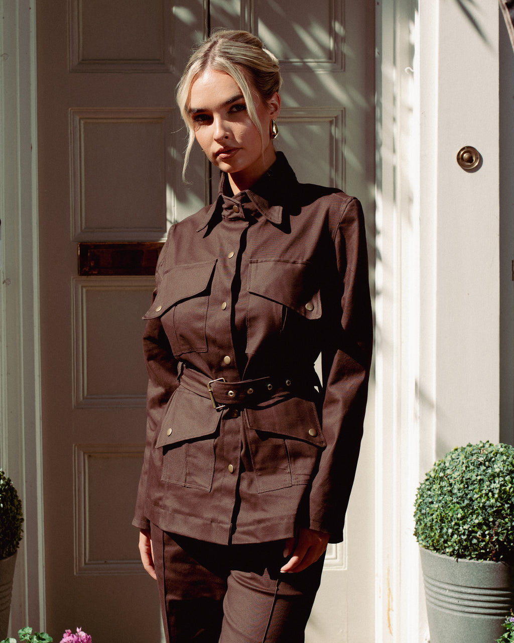 Field Jacket in Walnut