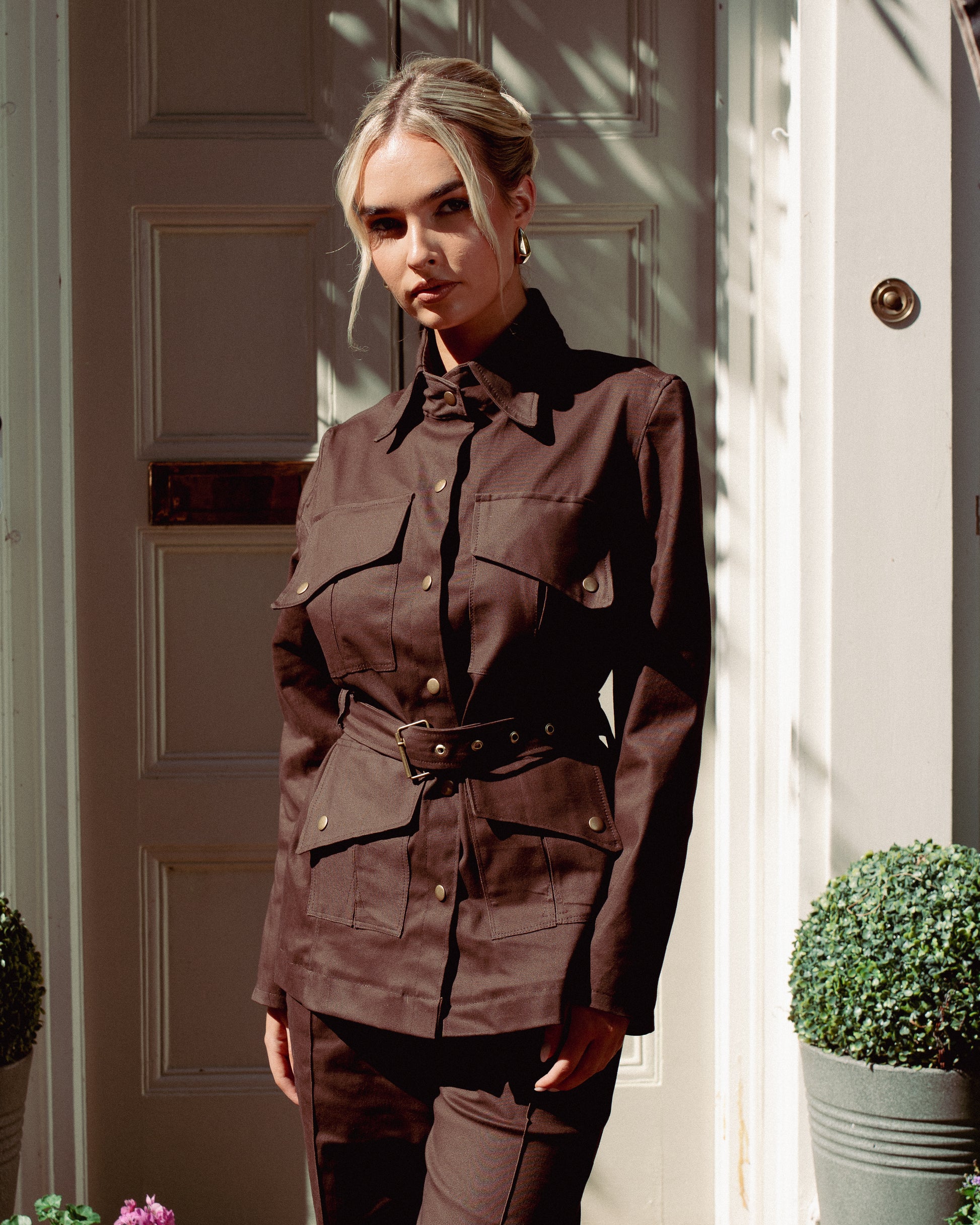 Field Jacket in Walnut