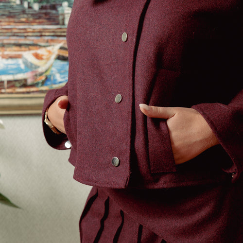 Bray Jacket in Bilberry